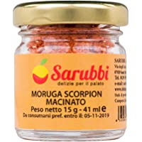 Pimiento picante Moruga Escorpión molido- 15 g de picor extremo 2° lugar en el Guinness World Record.